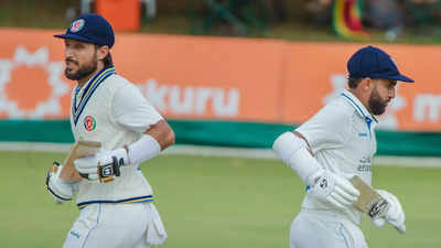 1st Test: Double centurion Rahmat Shah inspires Afghanistan fightback against Zimbabwe