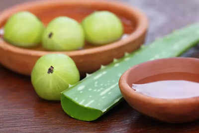 How to consume Aloe Vera and Amla shot to increase hair growth