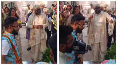 Anurag Kashyap dances his heart off on dhol beats at daughter Aaliyah Kashyap's wedding with Shane Gregoire - WATCH video