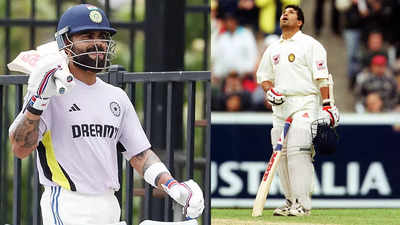 IND vs AUS MCG Test: Virat Kohli set to break Sachin Tendulkar's record