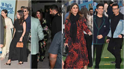 Shah Rukh Khan-Gauri Khan, Aishwarya Rai Bachchan-Abhishek Bachchan, Kareena Kapoor Khan and more celebs grace Ambani school's annual day function