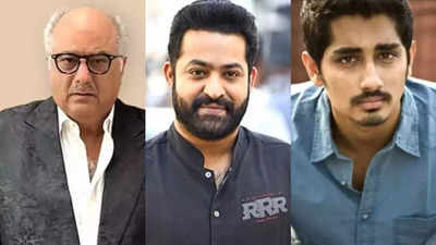 Siddharth corrects Boney Kapoor as he calls Jr NTR a 'new face': 'You are talking about one of the biggest superstars in the industry'