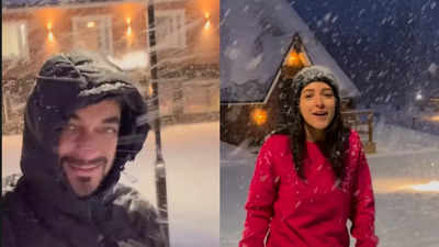 Triptii Dimri shares her first snowfall experience from Finland; Fans say she is with rumoured beau Sam Merchant