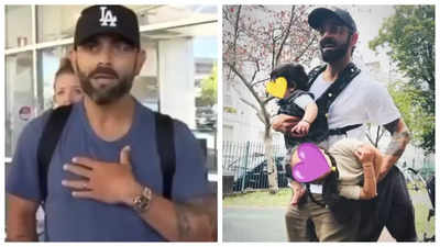 Virat Kohli scolds Australian media for filming Akaay and Vamika without his permission at Melbourne airport: With my kids I need some privacy - WATCH