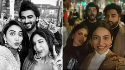 Arjun Kapoor, Bhumi Pednekar and Jackky Bhagnani escape unhurt after ceiling collapses on Mere Husband Ki Biwi set; makers raise safety concerns to CM, BMC - Exclusive