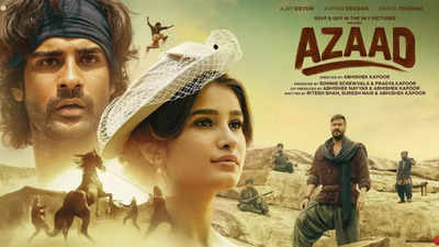 'Azaad' box office collection day 4: The Rasha Thadani, Aaman Devgn starrer fails the Monday test, collects Rs 5 crore so far