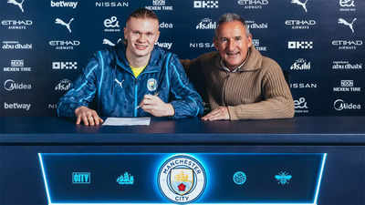 Erling Haaland extends Manchester City stay until 2034