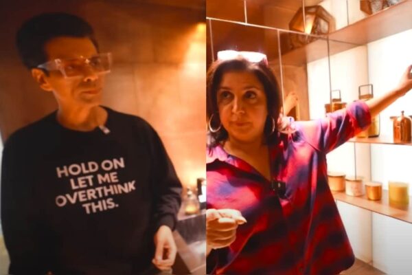 Farah Khan Gives A Tour Of Karan Johar's Unique Bathroom, Featuring Copper And Tiffin Dabbas