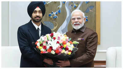 PM Modi meets Diljit Dosanjh; calls singer "multifaceted, blend of talent and tradition"