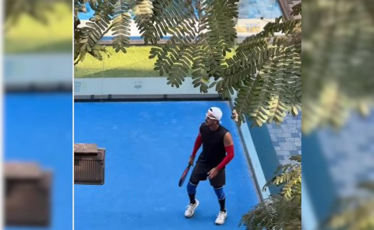 Ranbir Kapoor Is Engrossed In A Game Of Padel In New Video. Watch