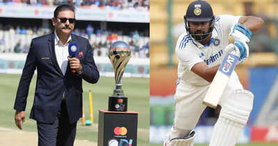 Ravi Shastri speculates on Rohit Sharma's retirement from Test cricket