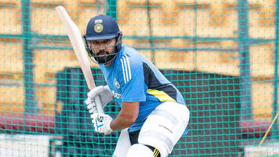 Watch: Rohit Sharma bats in the nets ahead of England series and Champions Trophy