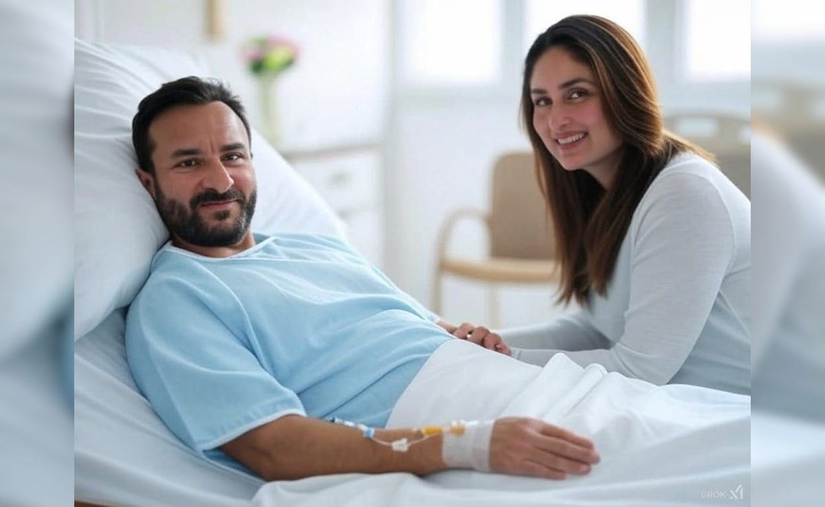 Shatrughan Sinha Shares AI-Generated Hospital Image Of Saif Ali Khan And Kareena Kapoor, Prays For Actor's Speedy Recovery