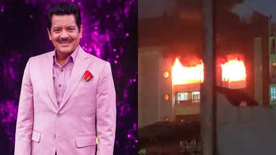 Udit Narayan's building catches fire, his neighbour loses his life: Report - VIDEO