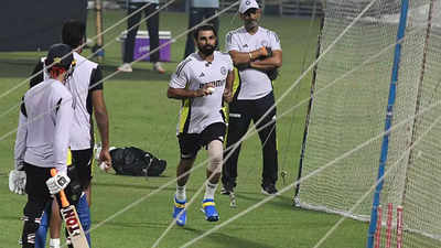 Watch: How comeback man Mohammed Shami went about his first net session with Team India