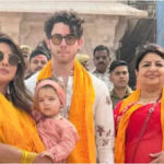 When Priyanka Chopra, Nick Jonas, and their daughter Malti Marie visited Ram Mandir, Ayodhya for a spiritual retreat