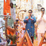 ‘Chhaava’ actor Vicky Kaushal gets a grand Maharashtrian-style welcome at Plaza ahead of trailer release