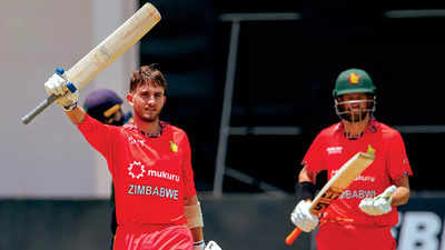 1st ODI: Bennett's blazing 169 powers Zimbabwe to 49-run win over Ireland