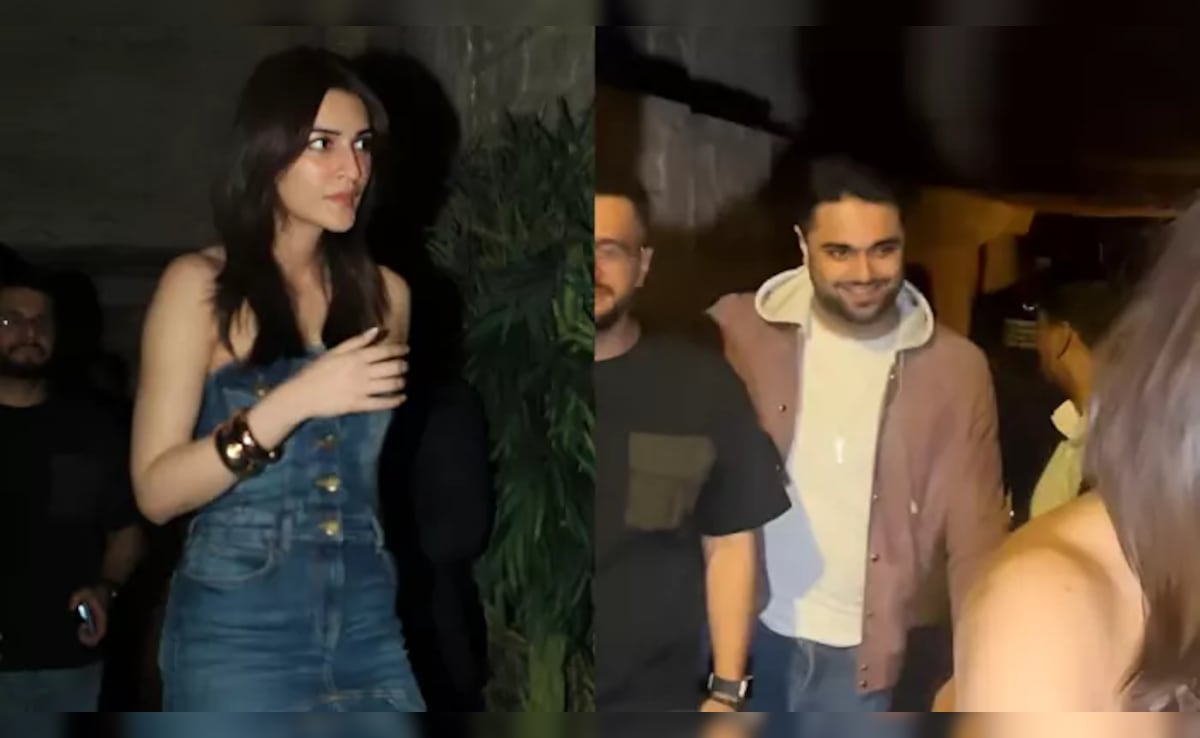 About Last Night: Kriti Sanon's Dinner Date With Rumoured Boyfriend Kabir Bahia