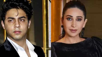 Aryan Khan's heartwarming interaction with Karisma Kapoor at Aadar Jain and Alekha Advani's wedding goes viral