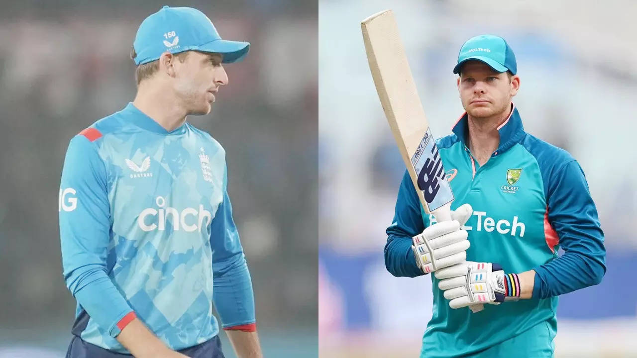 Australia vs England Cricket Live Score, Champions Trophy 2025: England face injury-hit Australia in Lahore  - The Times of India