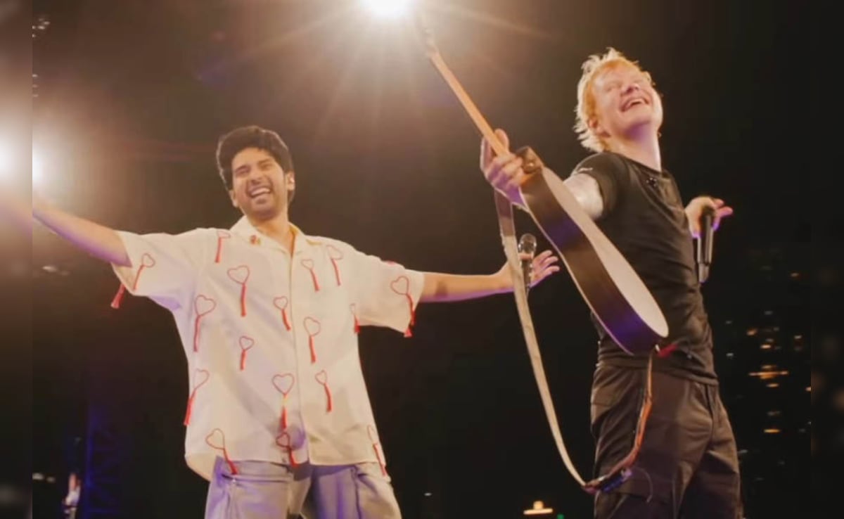 Crazy Viral: Ed Sheeran And Armaan Malik Perform 2Step At Hyderabad Concert