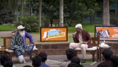 Don't stress, education, exams are for brain's development: Sadhguru in 'Pariksha Pe Charcha'