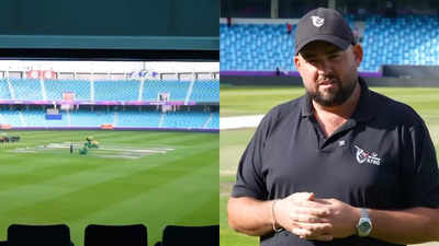 EXCLUSIVE | Dubai pitch curator shares what Team India can expect in Champions Trophy