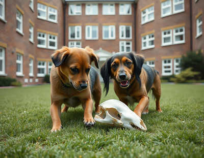 Harvard Medical School faces NIH fund cuts, turns to puppies to ease stress and financial strain