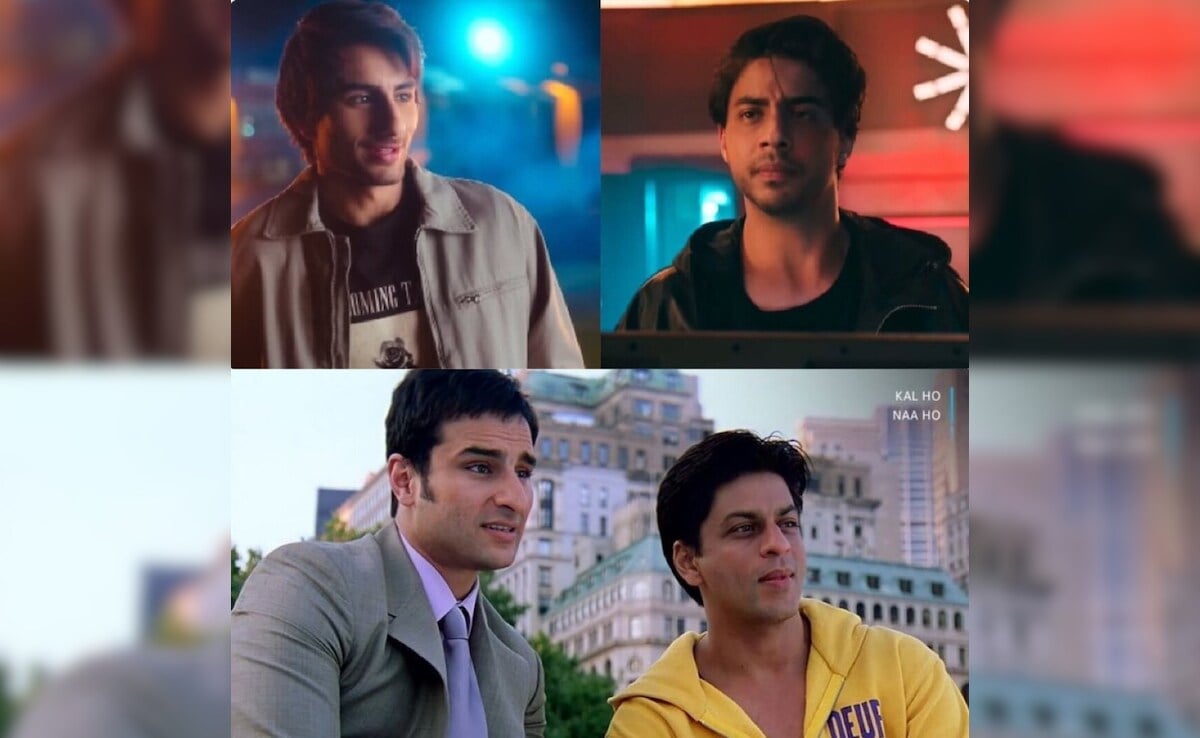 Internet On Similarities Between Saif-Ibrahim And Aryan-Shah Rukh: "We Want Kal Ho Naa Ho 2"