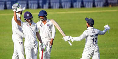 Kerala make history, edge Gujarat to reach first-ever Ranji Trophy final