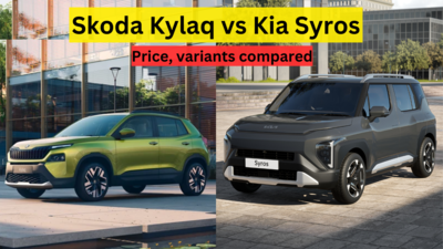 Kia Syros vs Skoda Kylaq: Pricing, variants, engine options compared