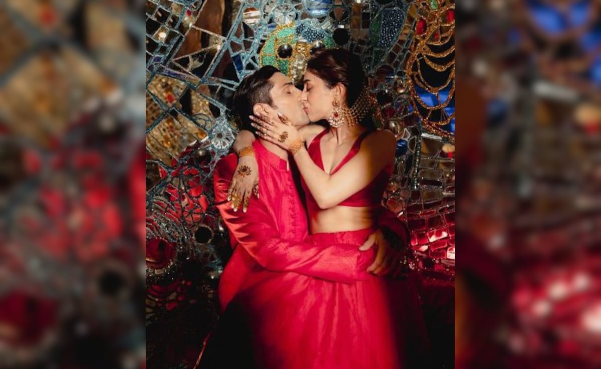 Newlyweds Prateik Babbar And Priya Banerjee's Mehendi Album Sealed With A Kiss. See Pics