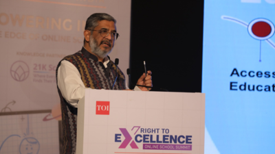 Online education democratizes learning: NIOS Chairman at the TOI RTE Online School Summit