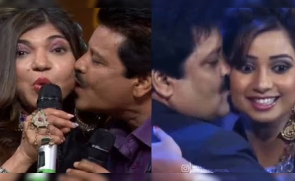 Udit Narayan Kissing Row: Old Videos Of Singer Kissing Shreya Ghoshal, Alka Yagnik And Karisma Kapoor Go Viral