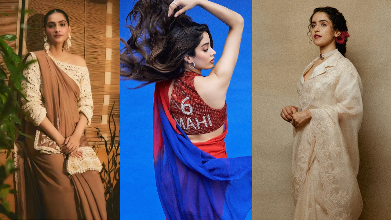 5 unconventional saree blouse designs adorned by Bollywood actresses