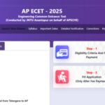 AP ECET 2025 registration begins at cets.apsche.ap.gov.in: Candidates can check the direct link here