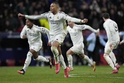 Champions League: Real Madrid survive Atletico, Arsenal and Aston Villa also cruise into quarterfinals