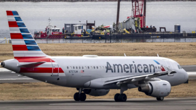 Fire erupts on American Airlines plane at Denver Airport