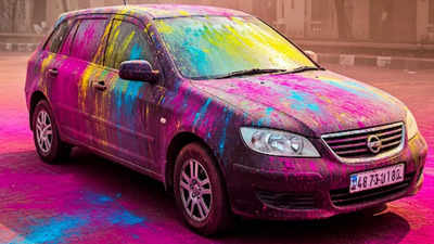 Keep your car & bike spotless after Holi: Here’s how