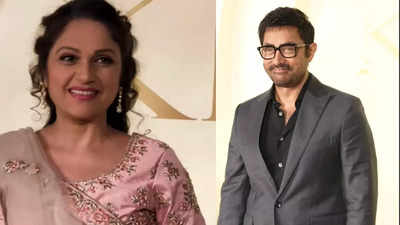 'Lagaan' actress Gracy Singh makes a rare appearance at Ashutosh Gowarikar's son's wedding, Aamir Khan also arrived; netizens react