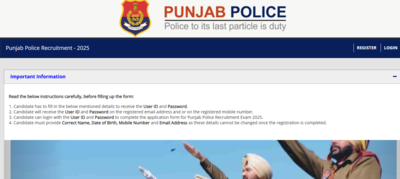 Punjab Police Constable 2025 application window closing today: Direct link to apply for over 1000 posts here