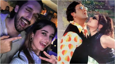 Rasha Thadani shares unseen dance video with Yashvardhan Ahuja on his 28th birthday, grooves to Govinda and Raveena Tandon's iconic song Akhiyon Se Goli Maare