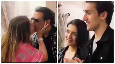 Sunita Ahuja kisses Govinda in viral video, leaves kids Tina and Yash visibly uncomfortable