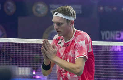 World no. 1 badminton star Viktor Axelsen crashes out early at All England Open